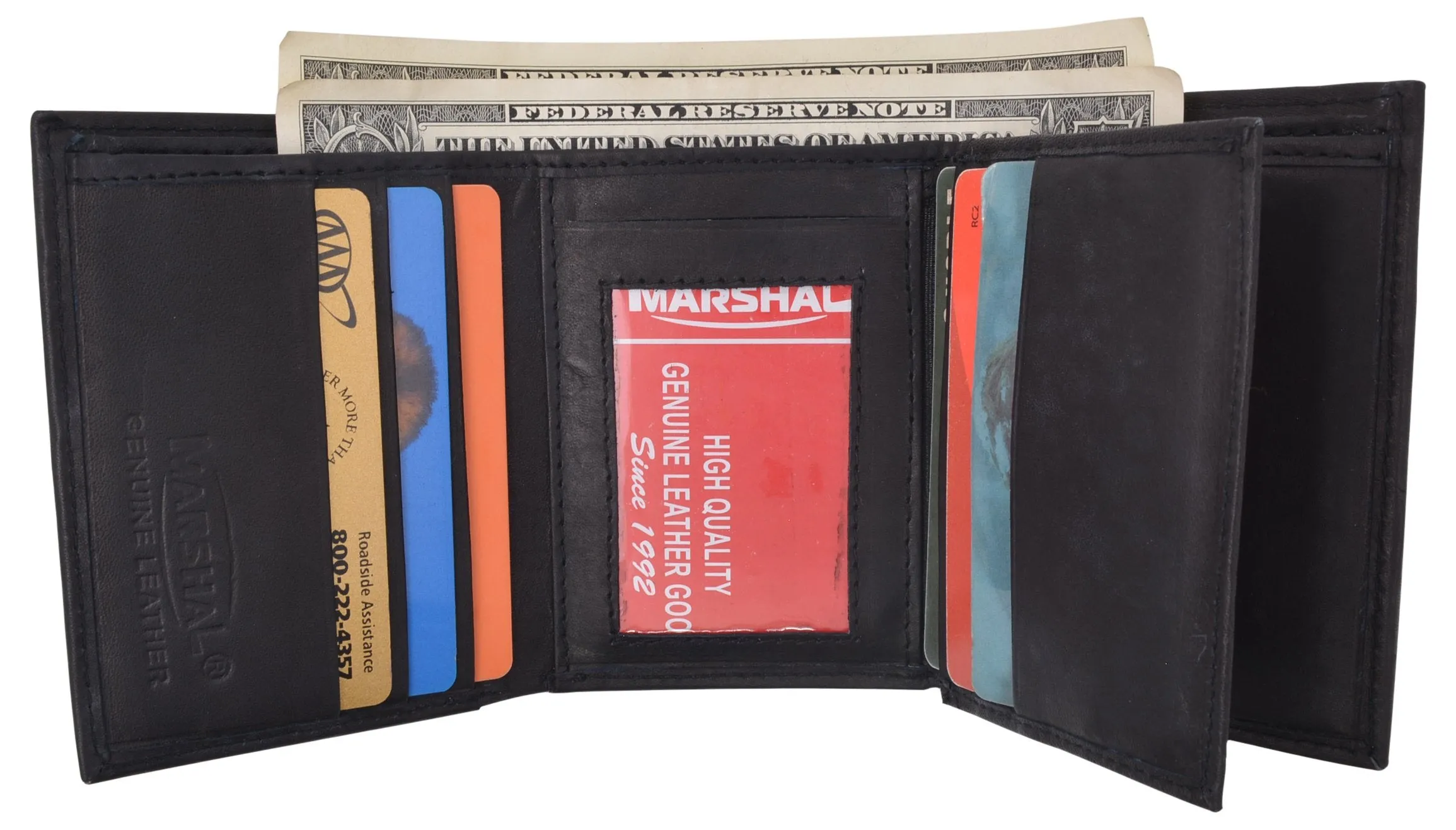 Cancer Zodiac Sign Bifold Trifold Genuine Leather Men's Wallets