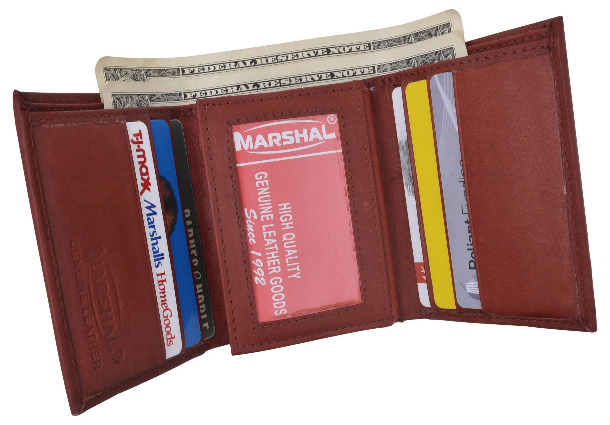 Cancer Zodiac Sign Bifold Trifold Genuine Leather Men's Wallets