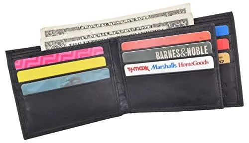 Cancer Zodiac Sign Bifold Trifold Genuine Leather Men's Wallets