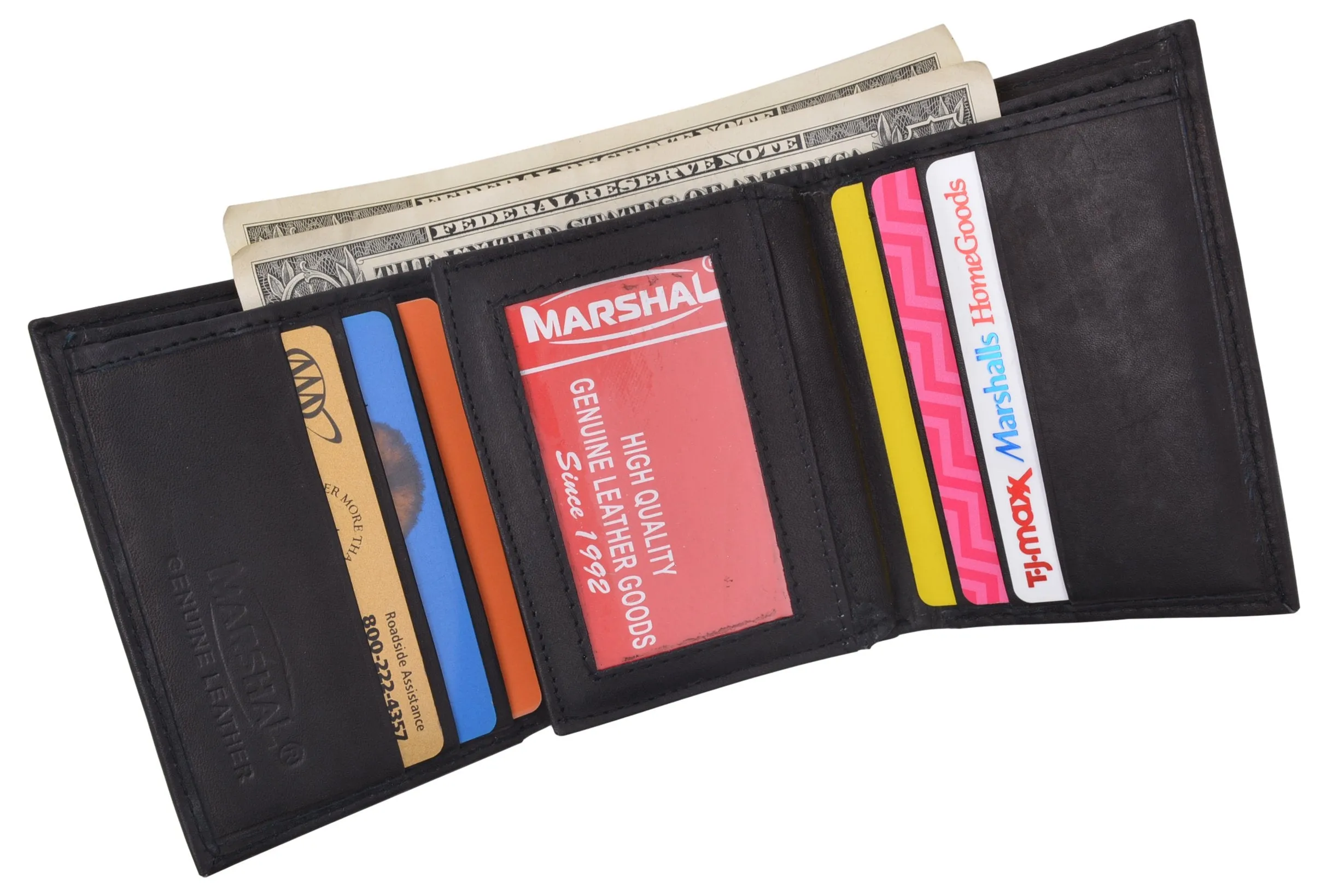 Cancer Zodiac Sign Bifold Trifold Genuine Leather Men's Wallets