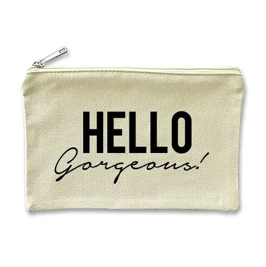 Canvas Makeup Bag - B