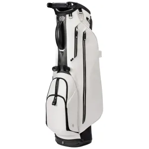 Carbon Lux Stand Bag Pebbled White - 2025