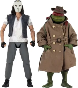 Casey Jones & Raphael Disguise - Teenage Mutant Turtles 2 Pack Neca Action Figures