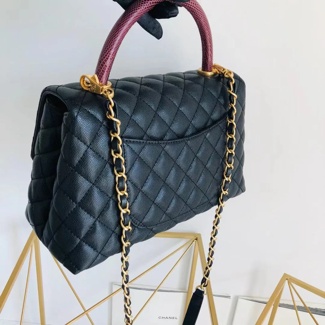 CC591  Coco Handle Bag / HIGHEST QUALITY VERSION