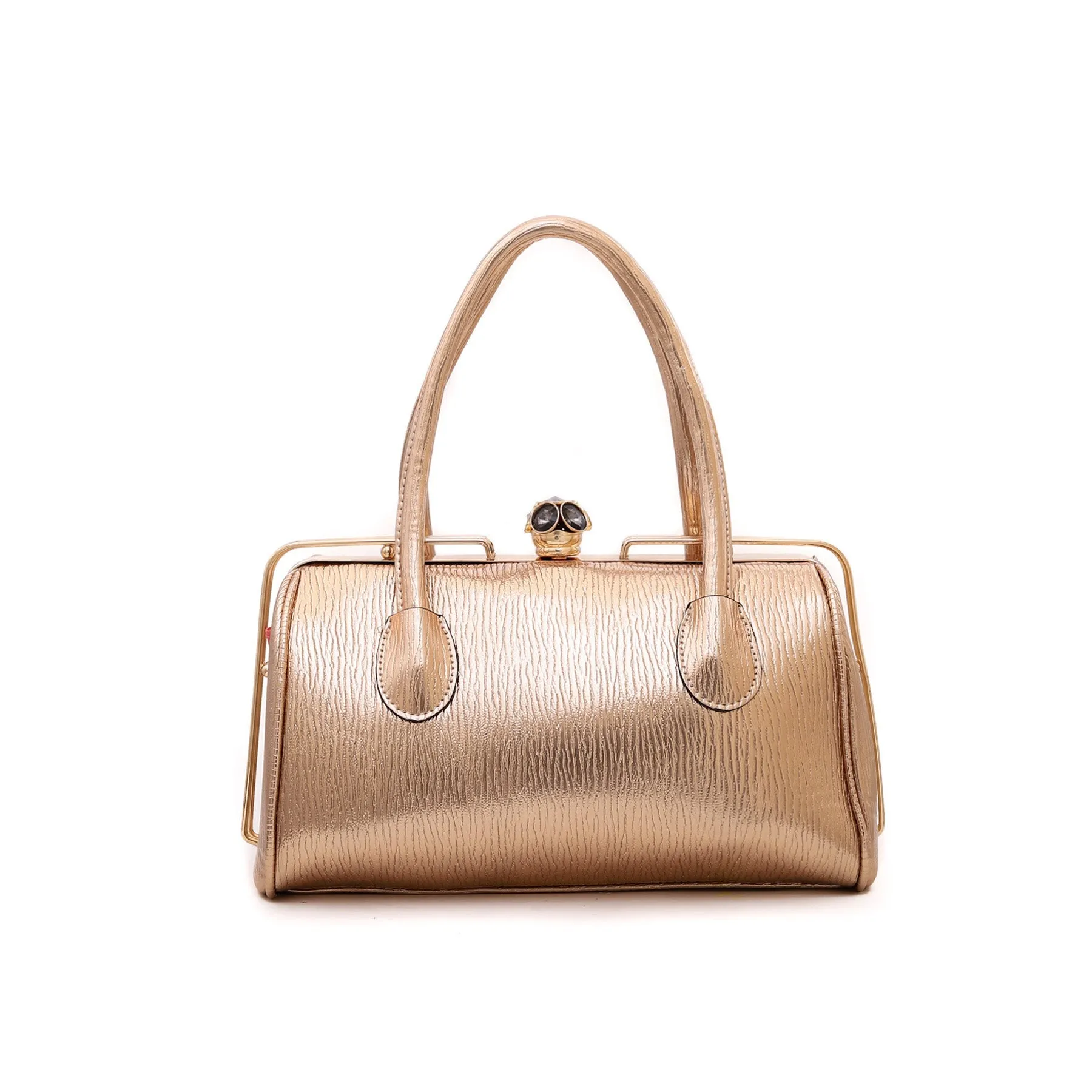Champagne Fancy Hand Bag P35840