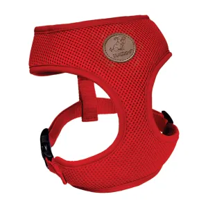 Classic Soft Walking Dog Harness - Red
