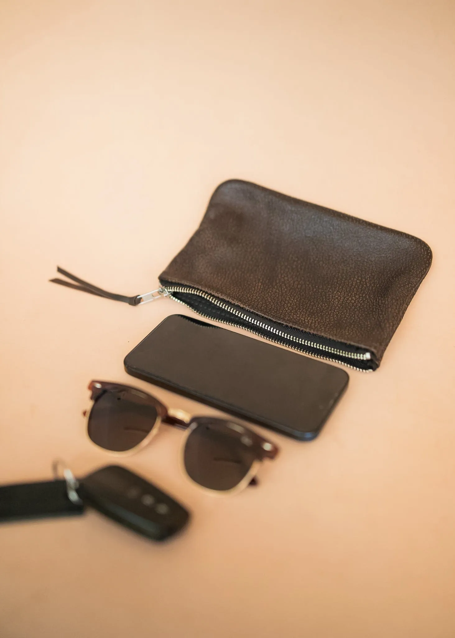 Clementine Clutch - Cowhide