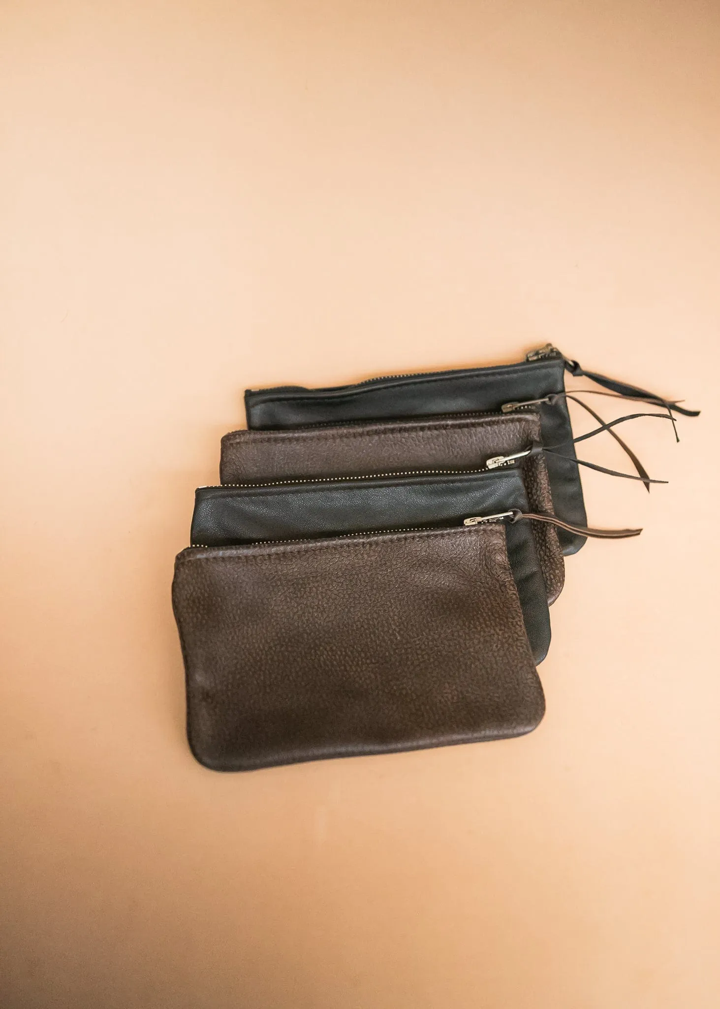 Clementine Clutch - Cowhide