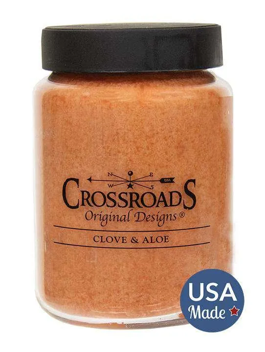 Clove & Aloe Jar Candle, 26oz