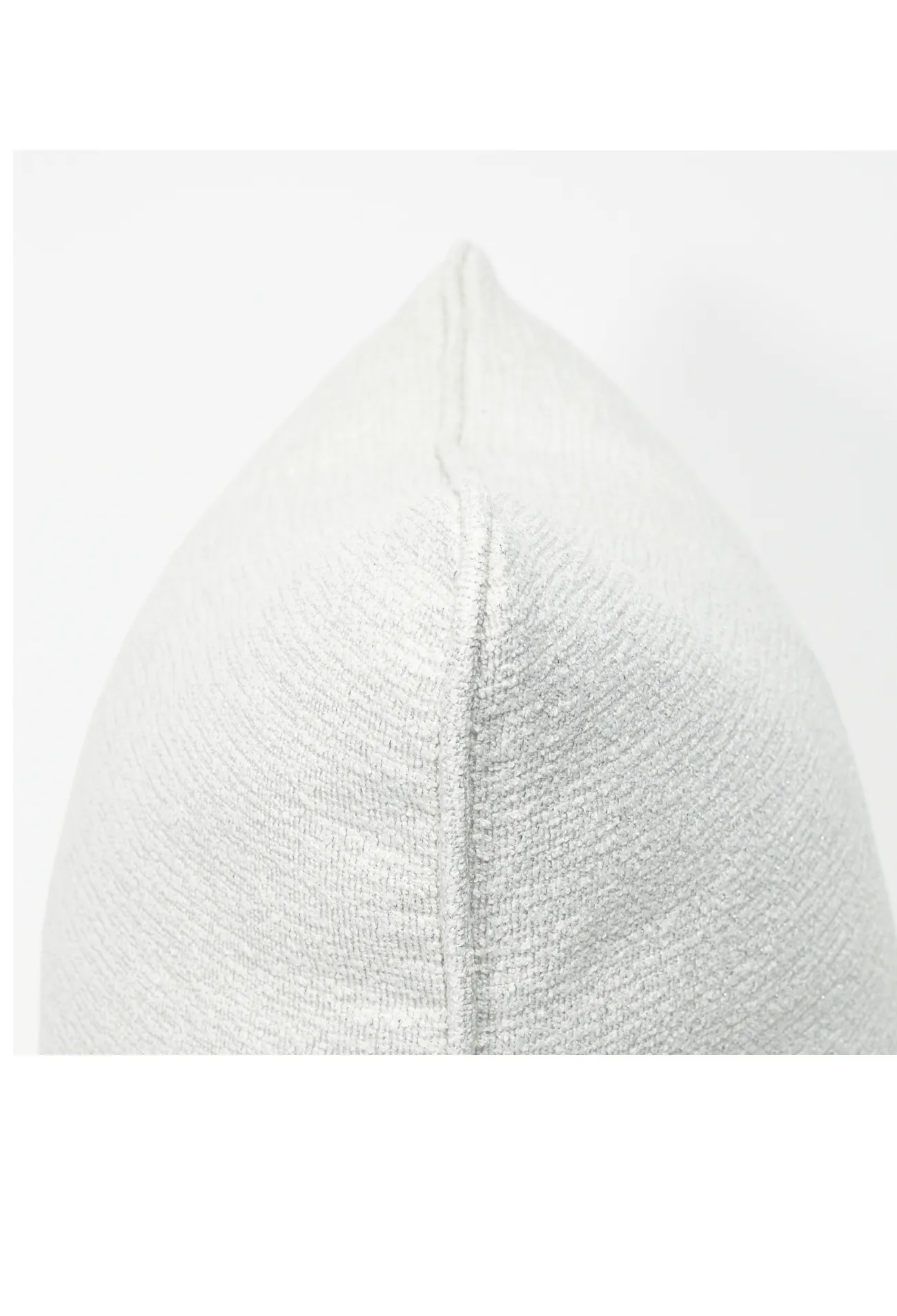 Coco Piped Cushion –  Textured Pearl