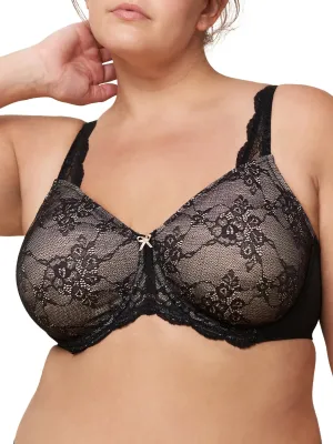 Contouring Sensation Minimizer Bra - Black