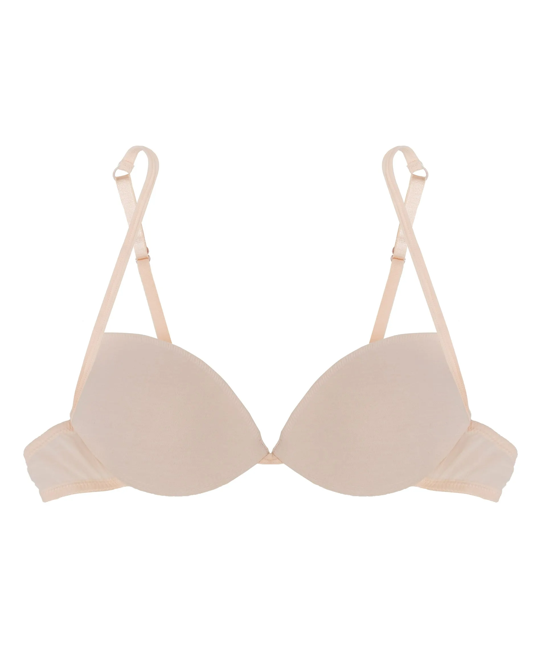 cotton basics padded bra