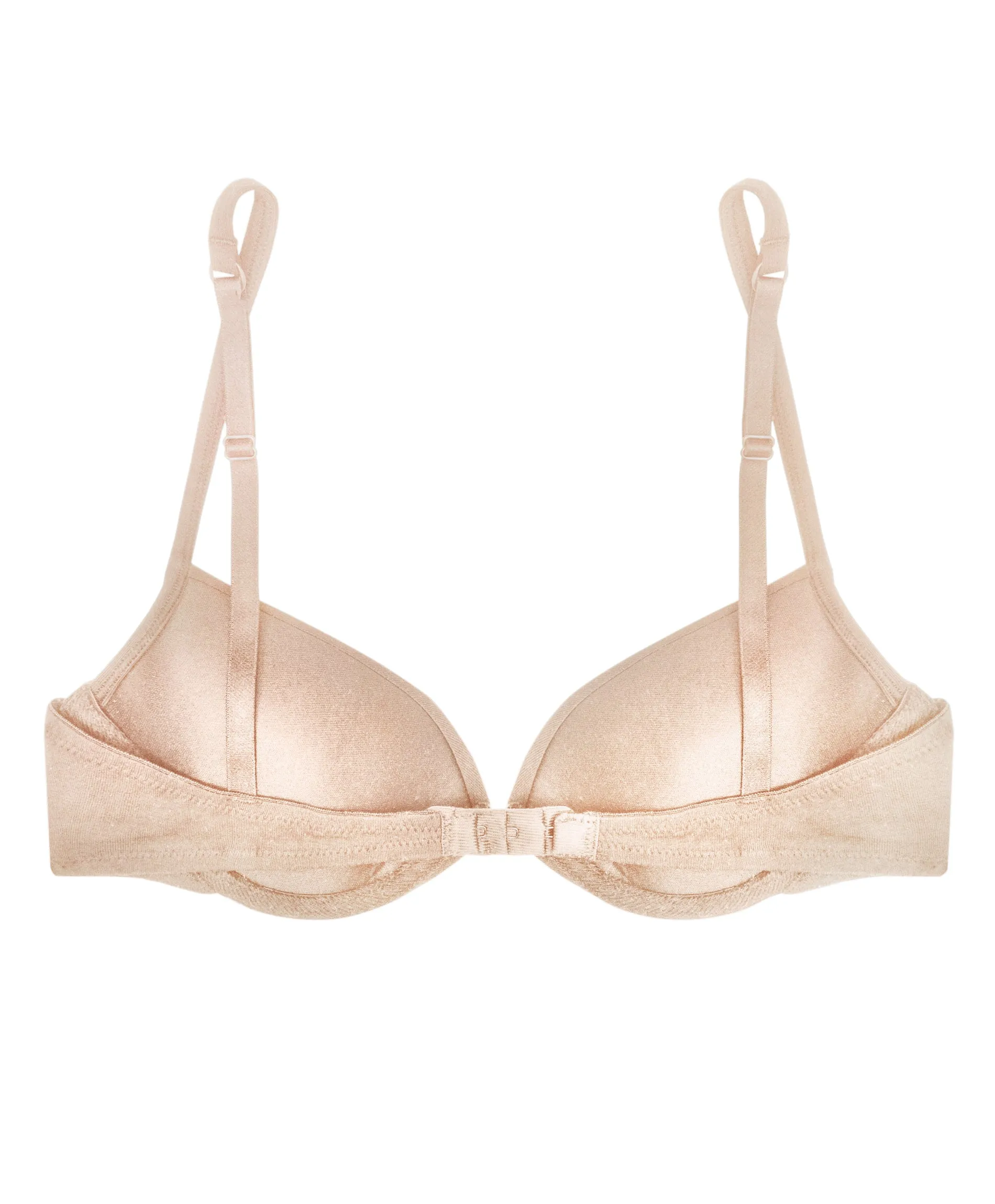 cotton basics padded bra