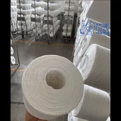 Cotton polyester core spun yarn