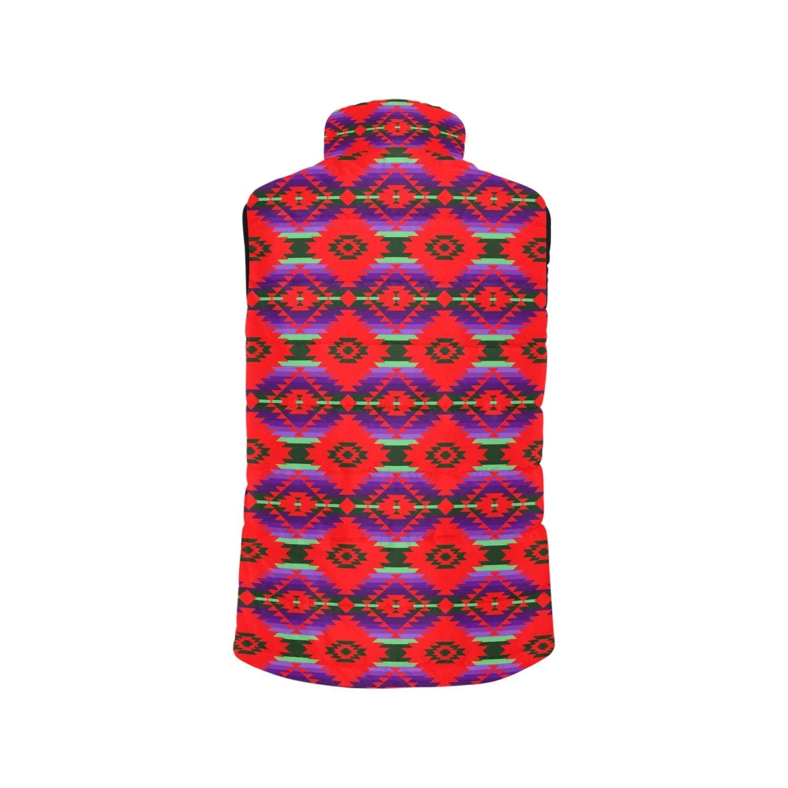 Cree Confederacy Chicken Dance Women's Padded Vest Jacket