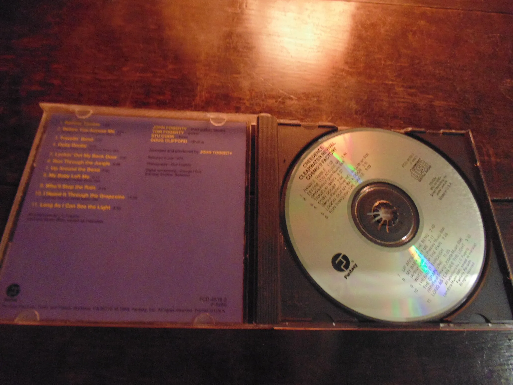 Creedence Clearwater Revival CD, Cosmo's Factory, Fantasy Records - BMG