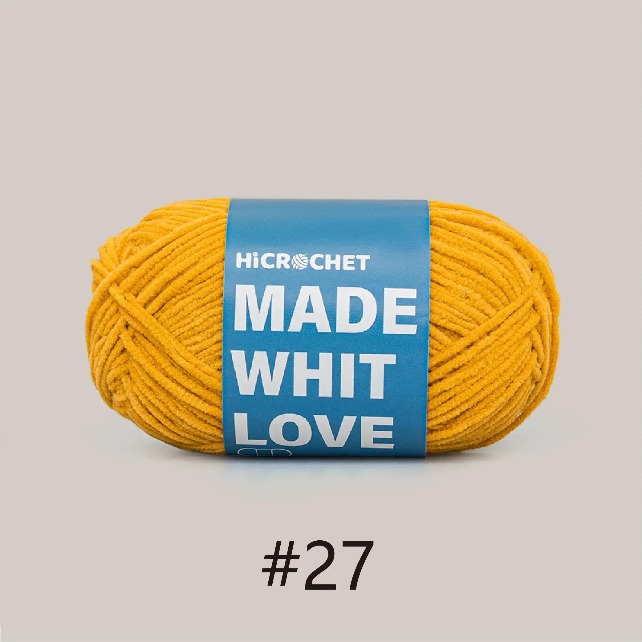 Crochet Yarn (100% polyester & 135m)