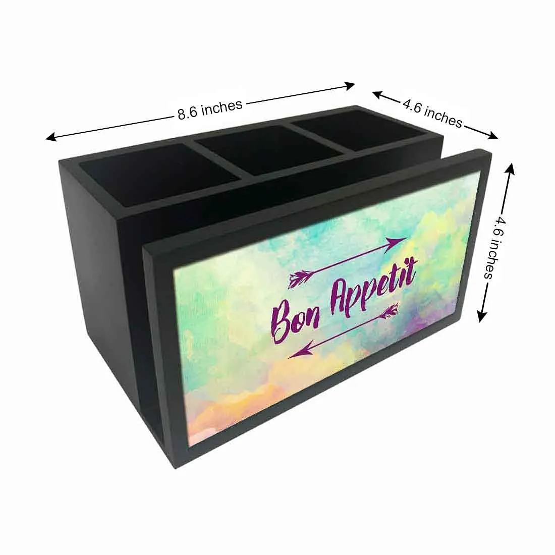 Cutlery Tissue Holder Napkin Stand -  Multi Watercolor
