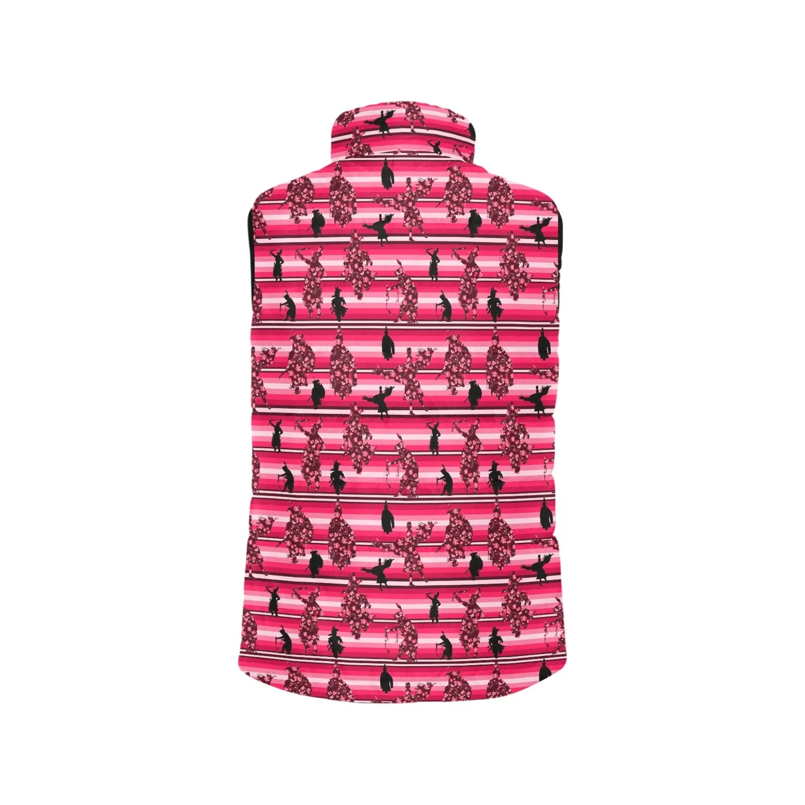 Dancers Floral Amour Women's Padded Vest Jacket