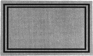 Decor Loop Double Border Personalized Doormats