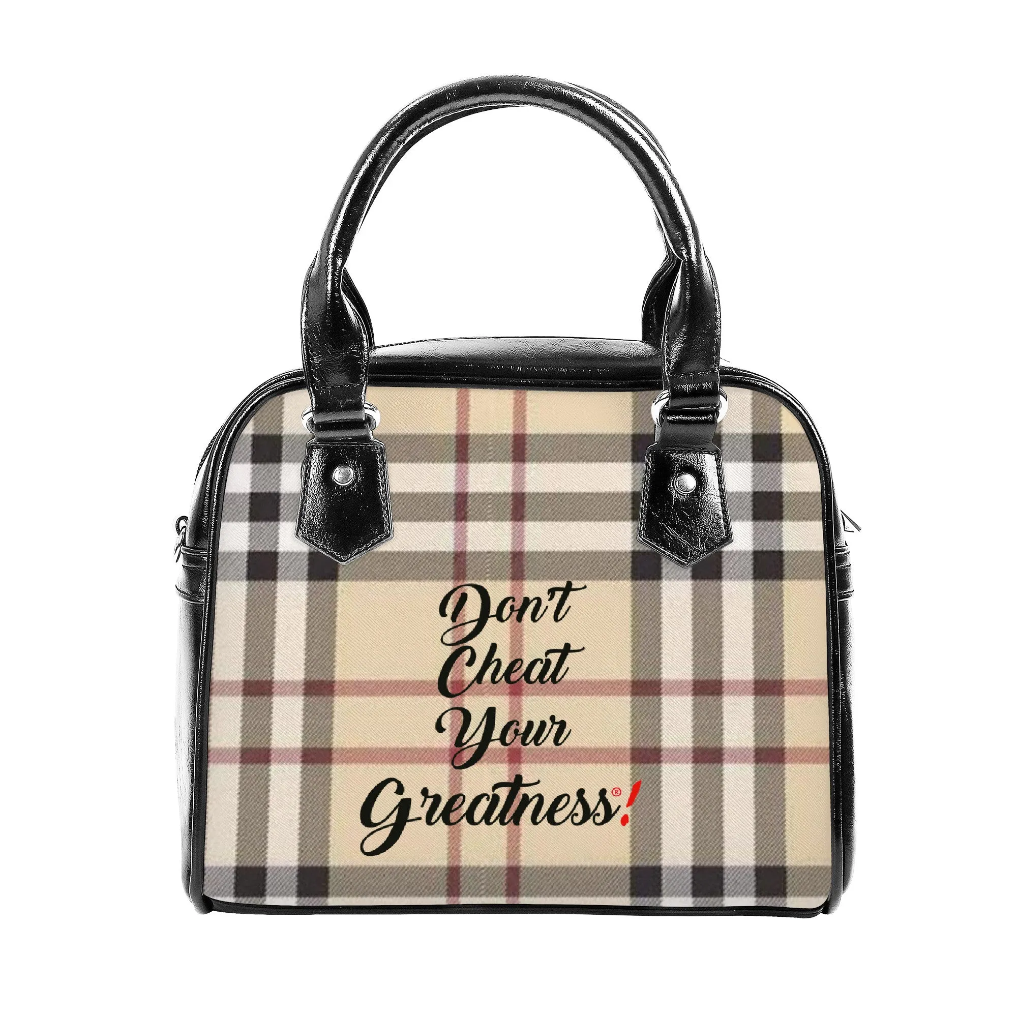 Don't Cheat Your Greatness, Shoulder Handbag