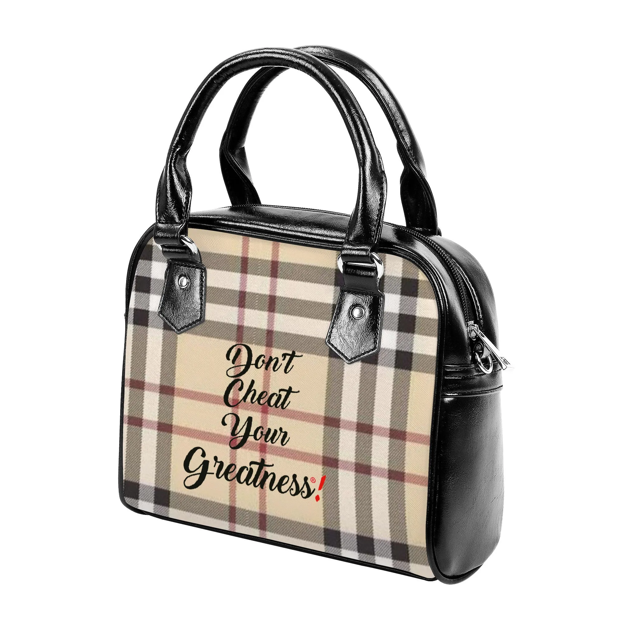 Don't Cheat Your Greatness, Shoulder Handbag