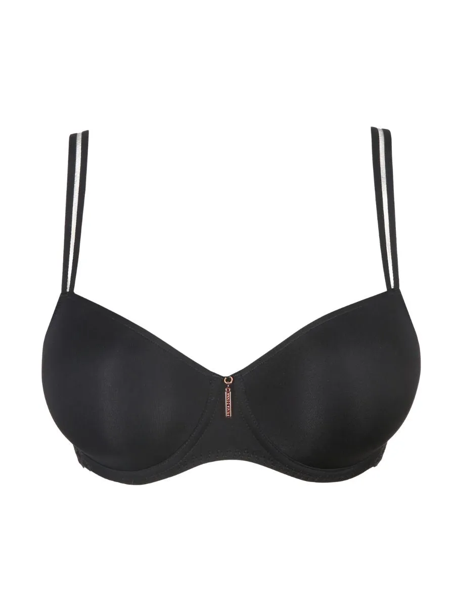 East End Padded Balcony Bra - Charcoal