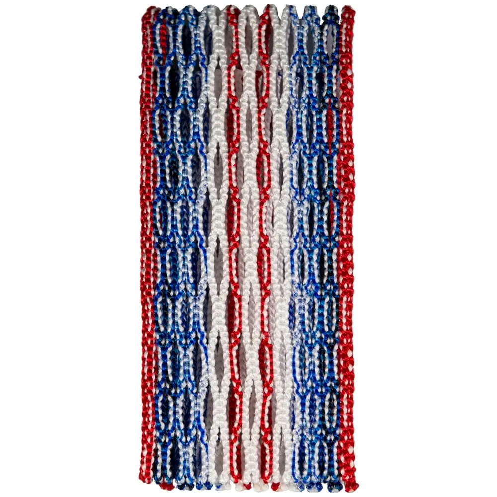 ECD Hero 2.0 USA STRIKER LE Semi-Soft Lacrosse Mesh Stringing Piece