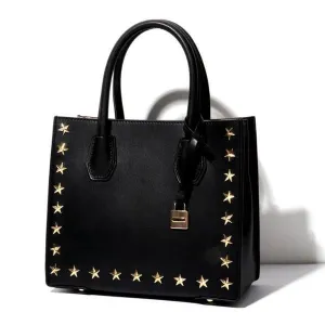 Elegant Casual Women Shoulder Handbag Black