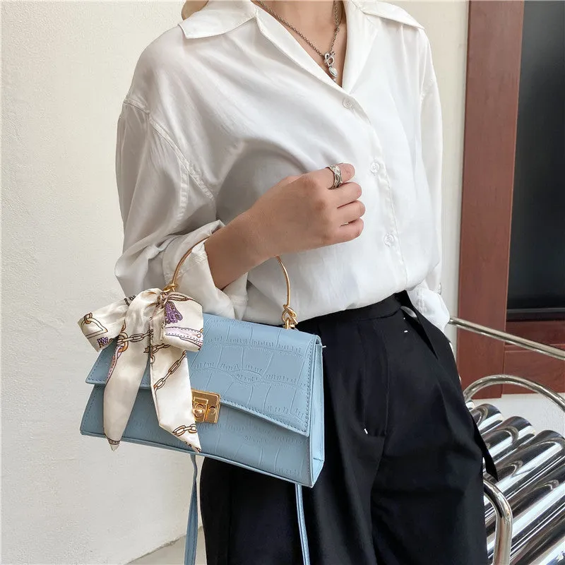 Elegant High Quality Metal Handle Handbag