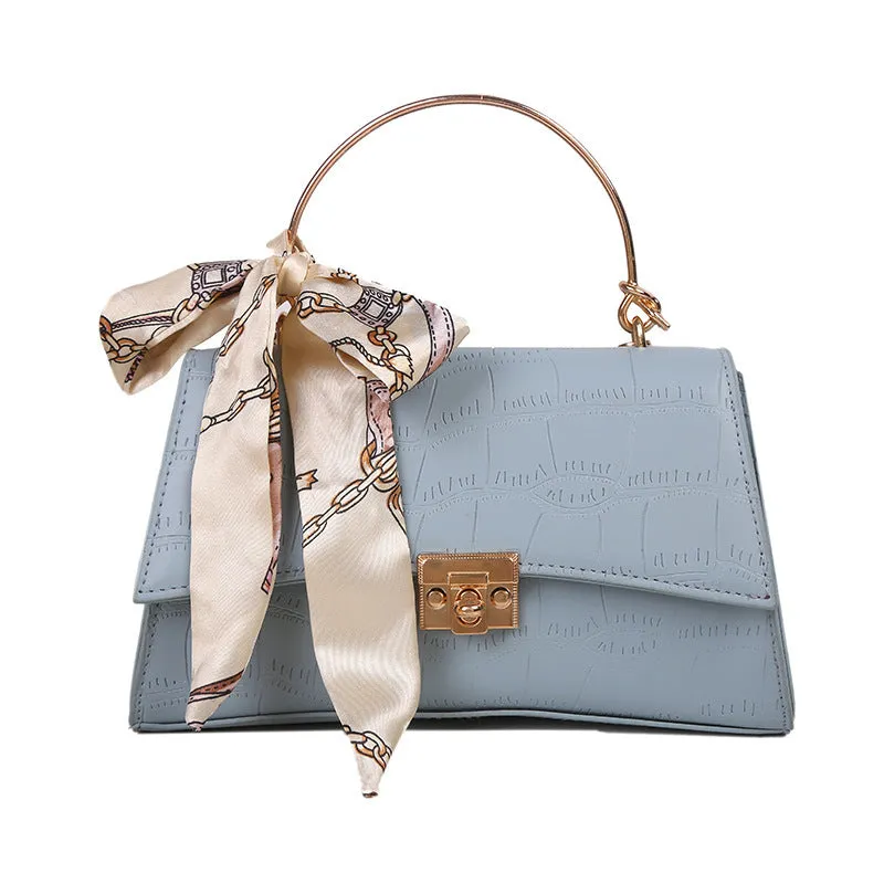 Elegant High Quality Metal Handle Handbag