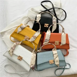 Elegant High Quality Metal Handle Handbag