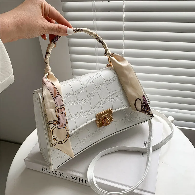 Elegant High Quality Metal Handle Handbag