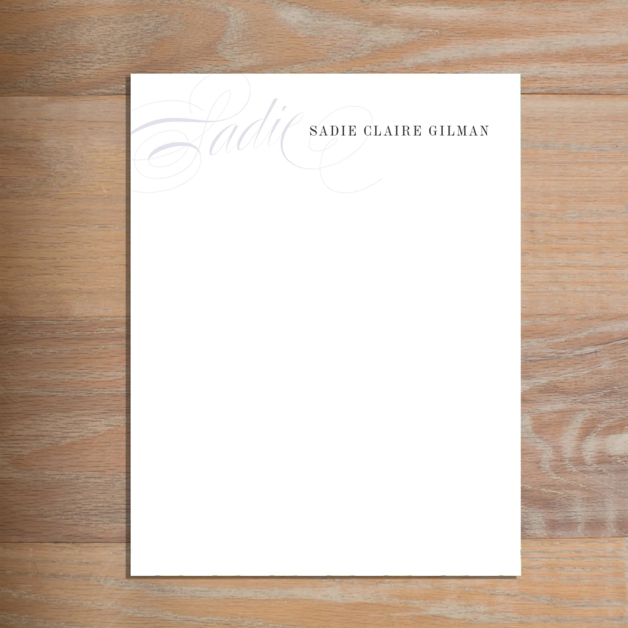 Elegant Script Complete Sorority Packet