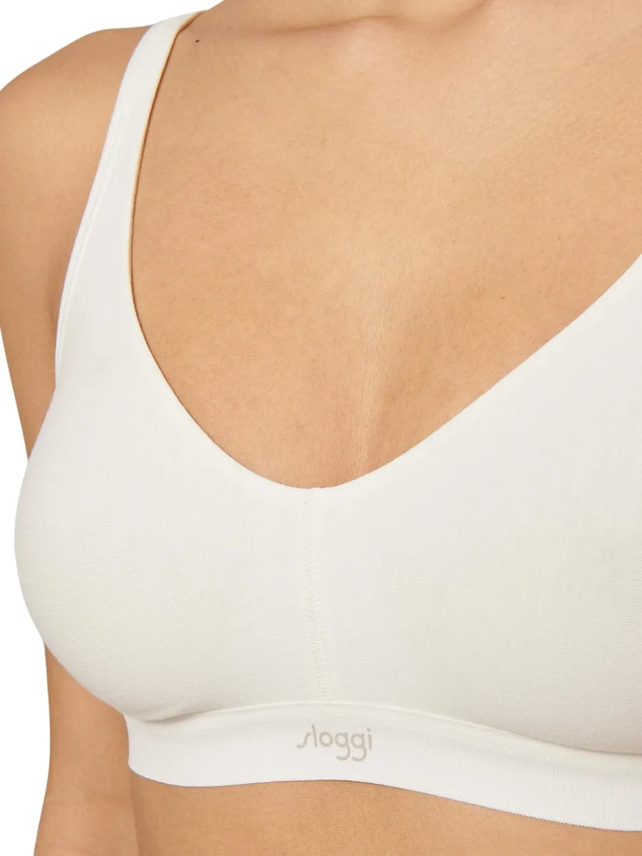 EVER Ease Soft Bra - Silk White