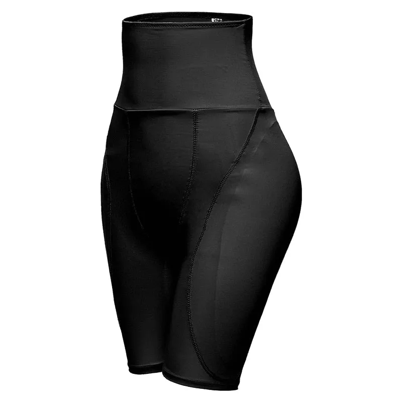 Extra High-Waisted BBL Padded Shorts for Hip Dips