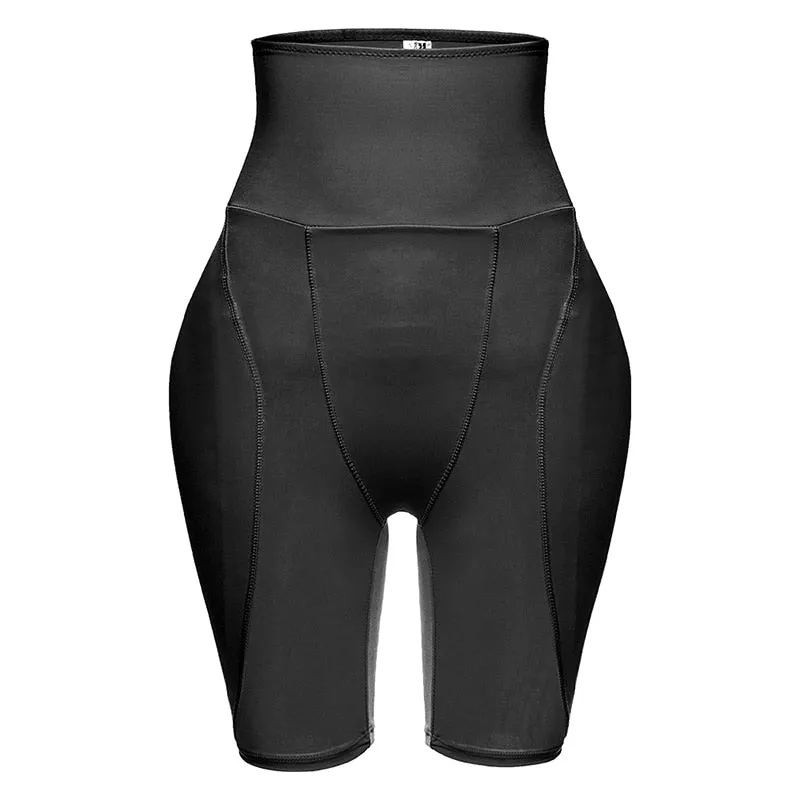 Extra High-Waisted BBL Padded Shorts for Hip Dips