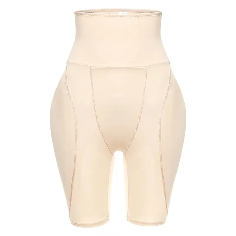 Extra High-Waisted BBL Padded Shorts for Hip Dips