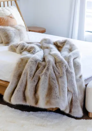 Fabulous Furs - Blonde Fox Throw