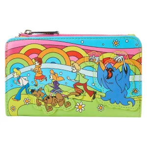 *FINAL SALE* Loungefly Scooby Doo Psychedelic Monster Chase Glow in the Dark Flap Wallet