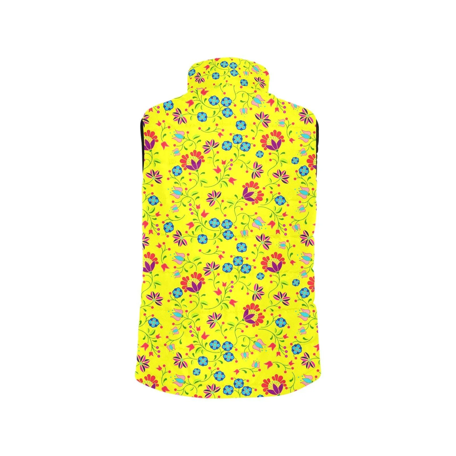 Fleur Indigine Mais Men's Padded Vest Jacket