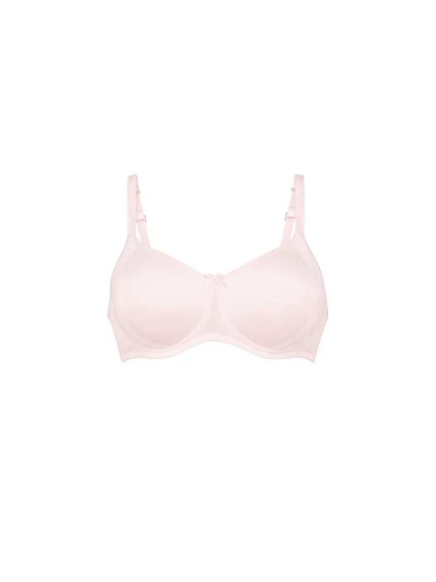 Fleur Wireless Contour Bra - Blush Pink