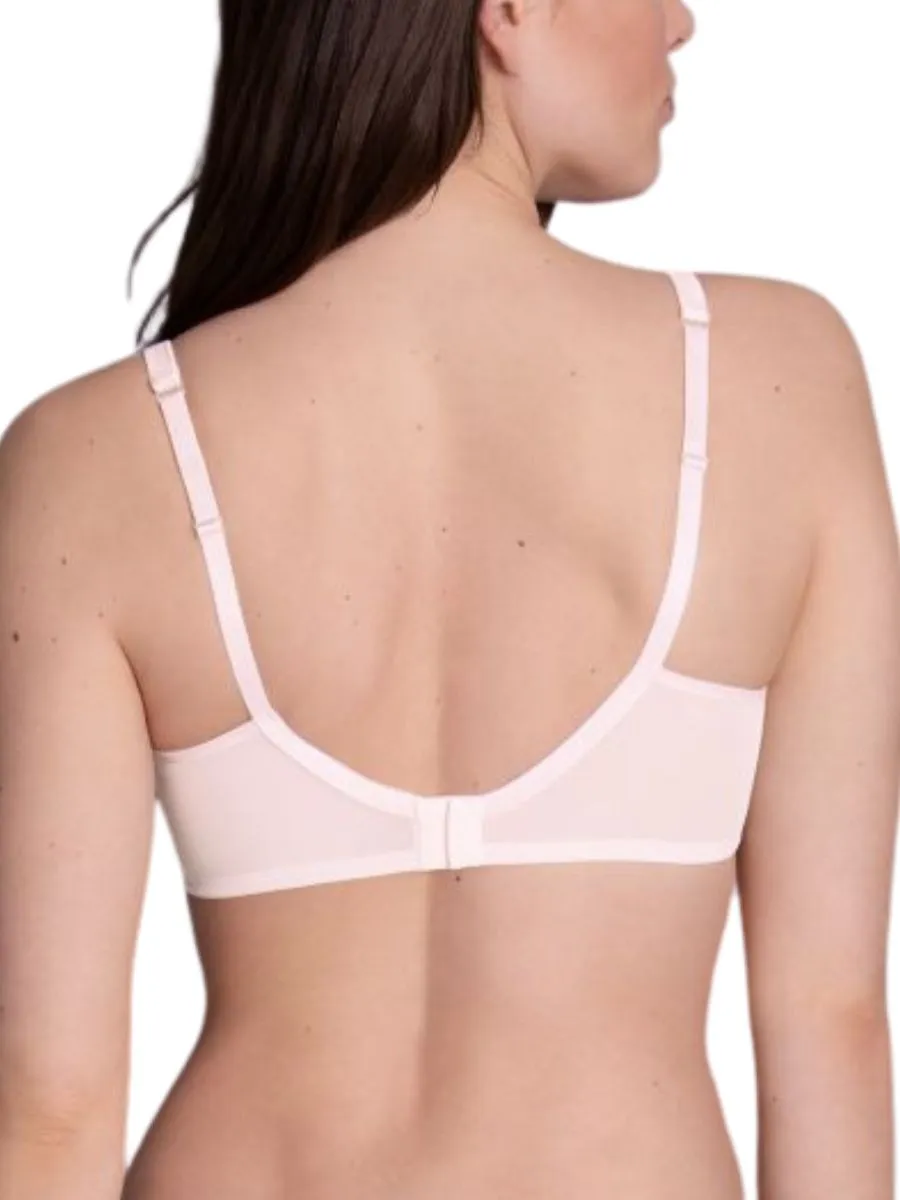 Fleur Wireless Contour Bra - Blush Pink