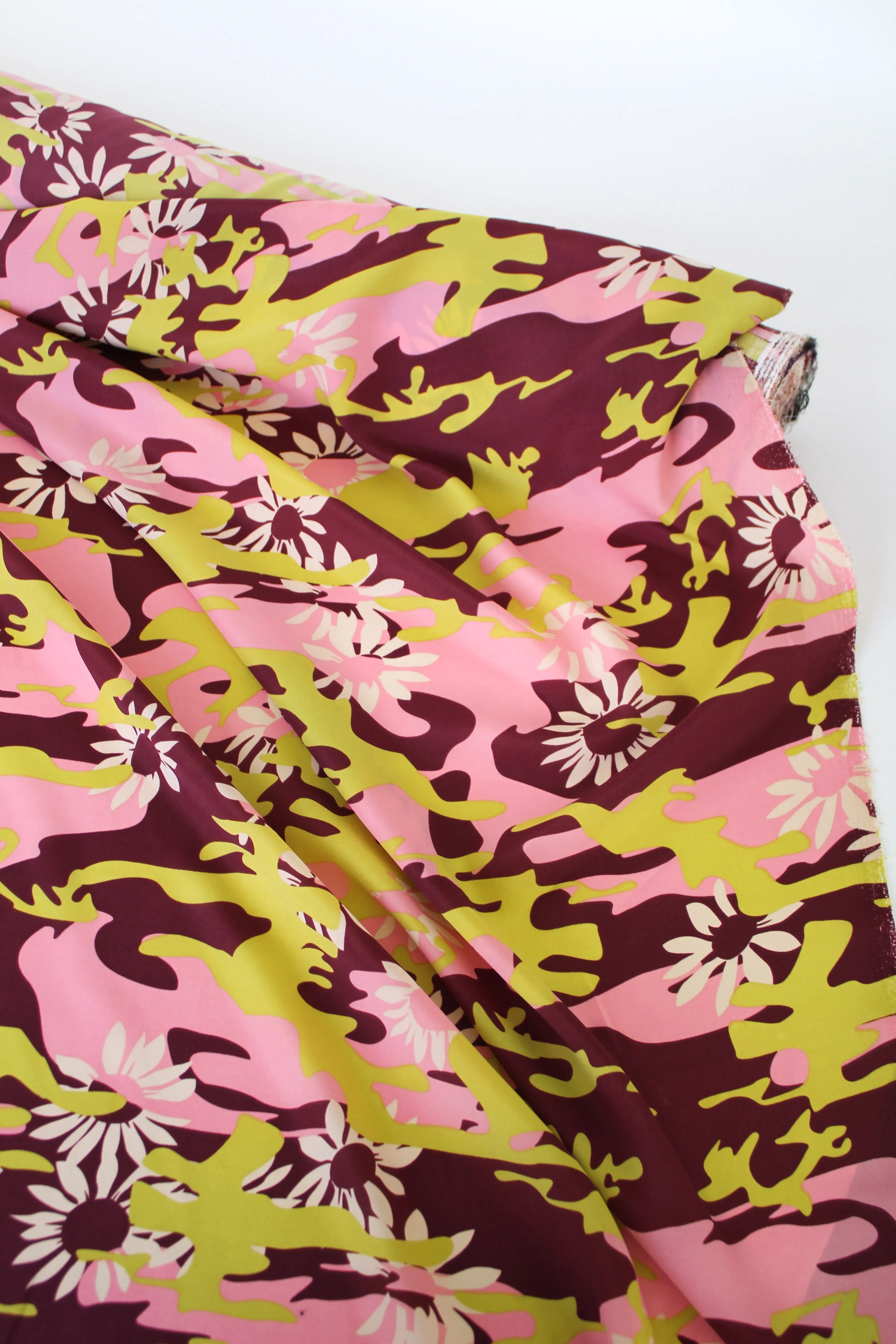 Flower Camo - Printed Polyester