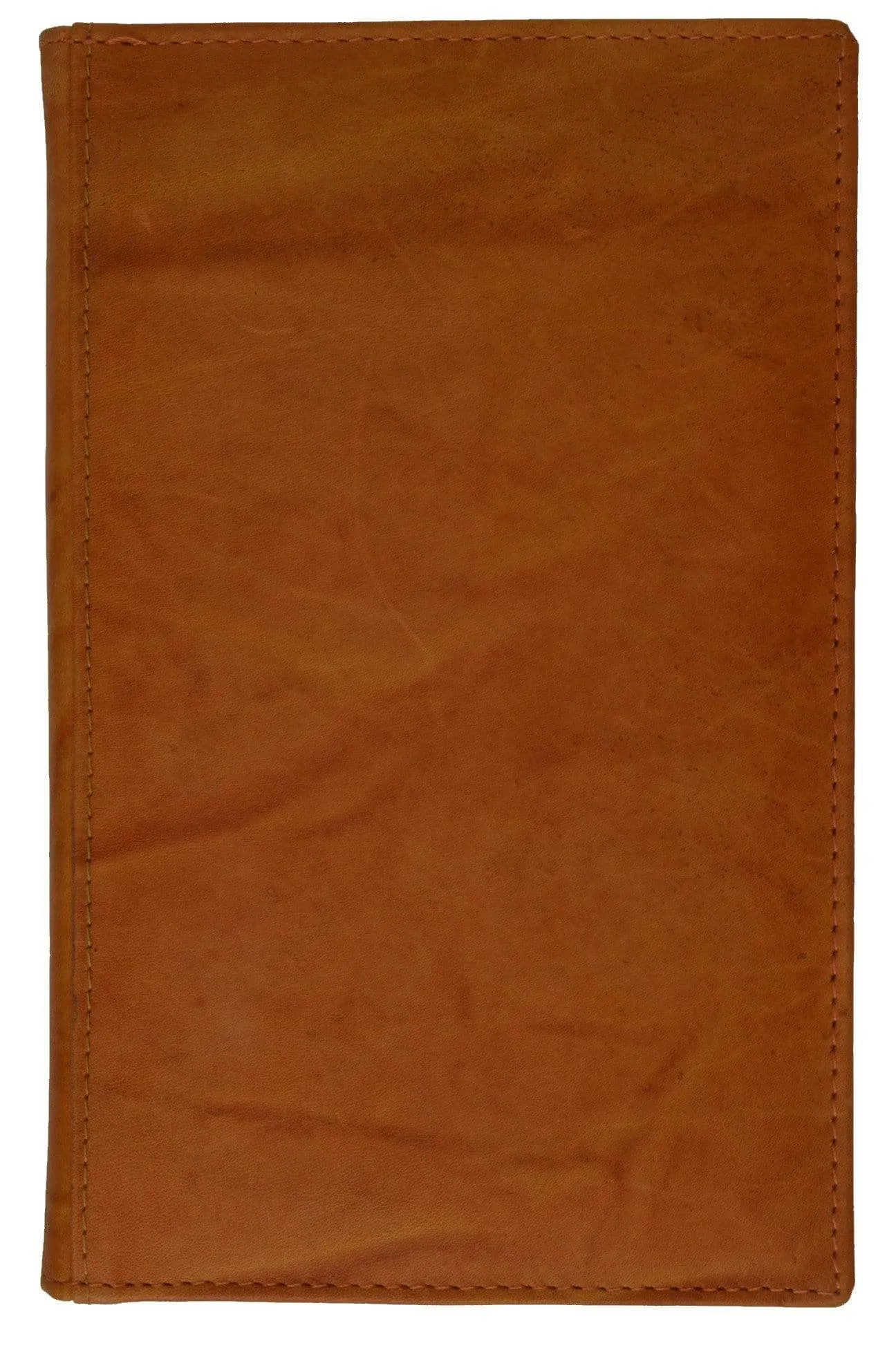 Genuine Leather Business Name ID Credit Cards Holder Book Case Organizer Wallet 3570 CF (C)