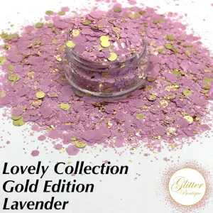 Glitter Boutique Lovely Collection Gold Edition - Lavender
