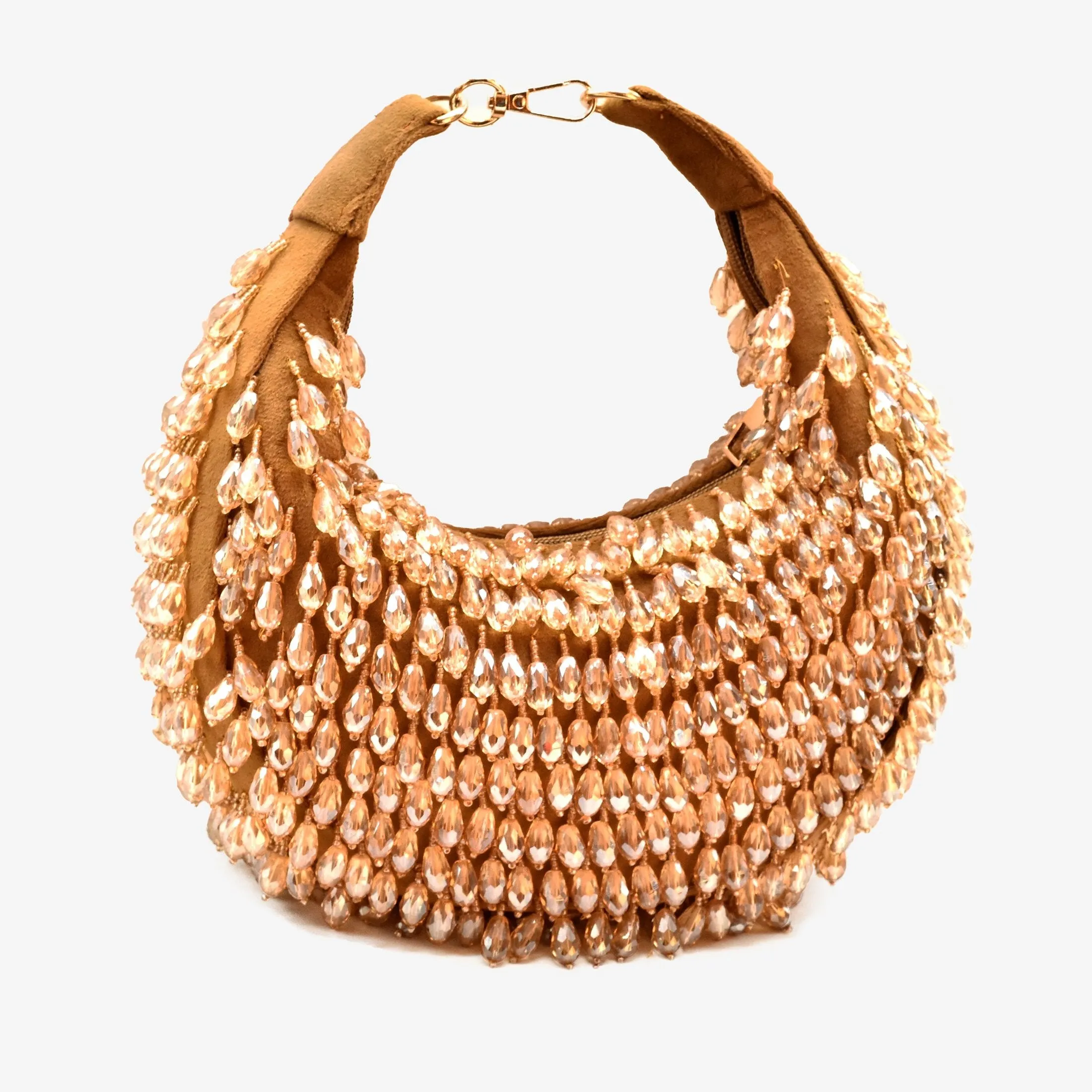Gold Crystal Bag