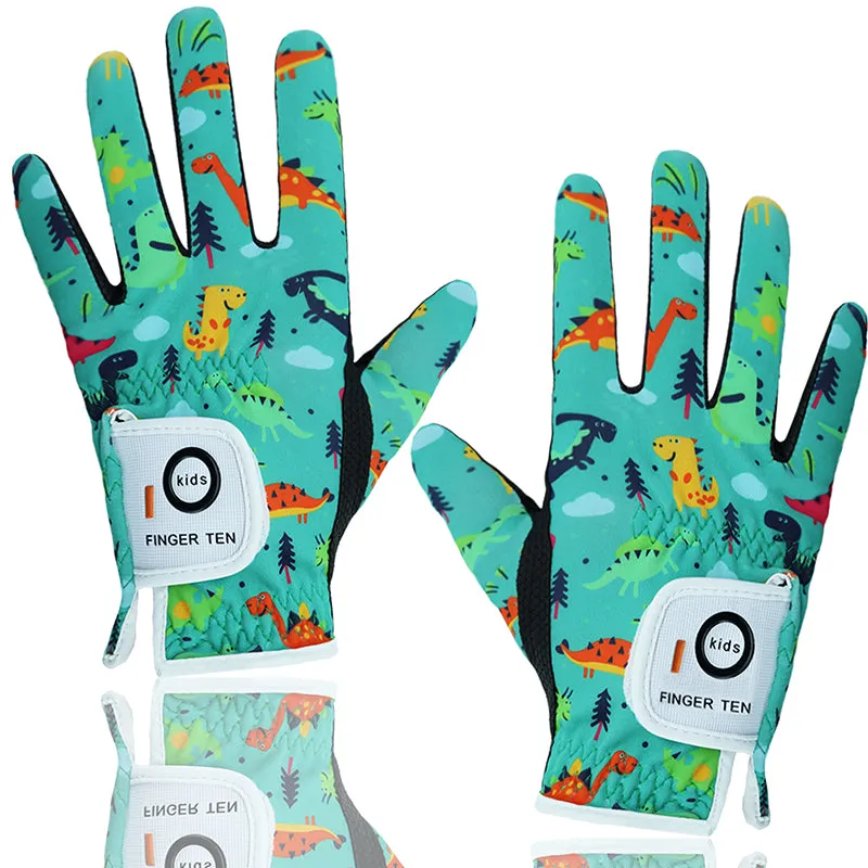 Golf Gloves Youth All Weather Colorful 1 Pair