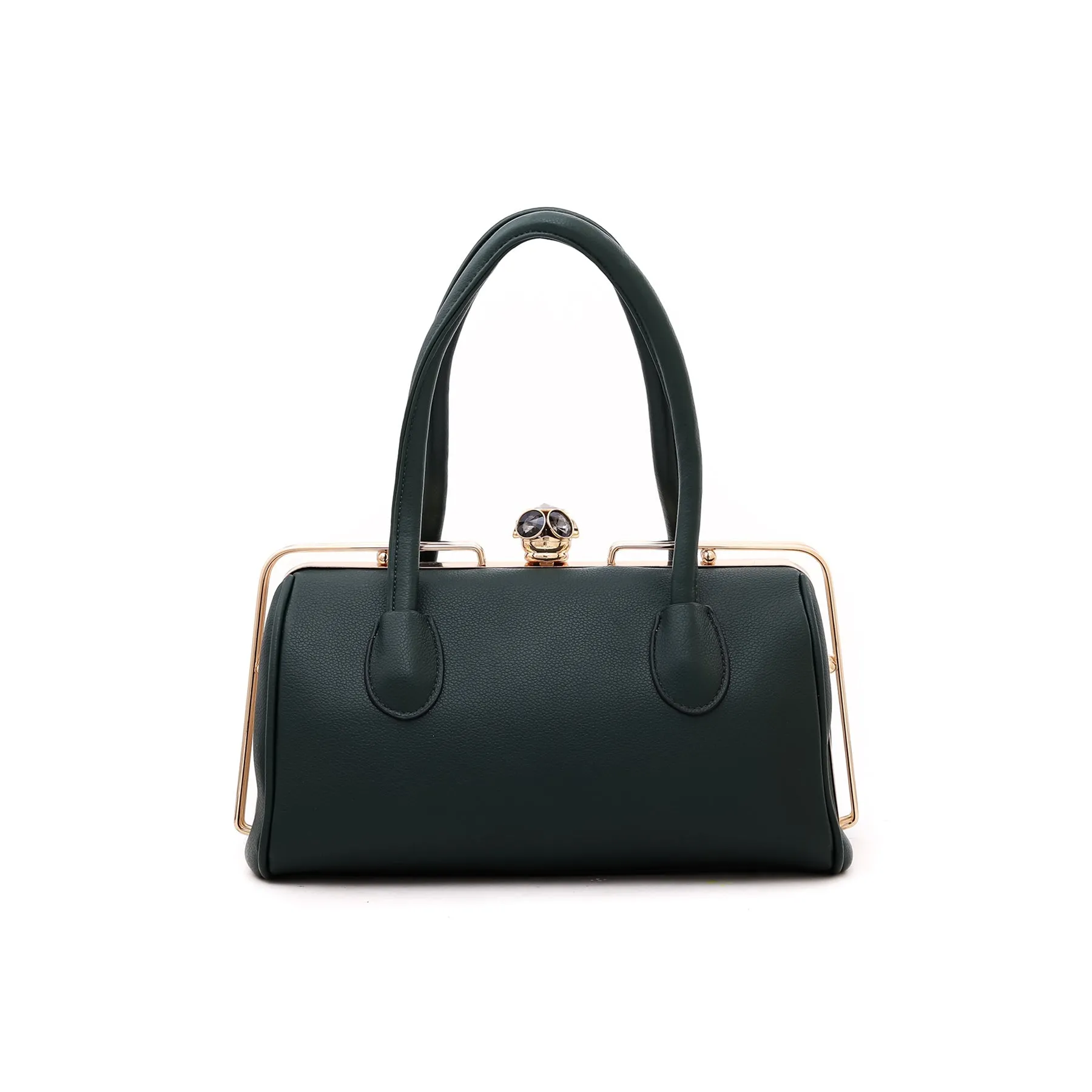 Green Fancy Hand Bag P35826