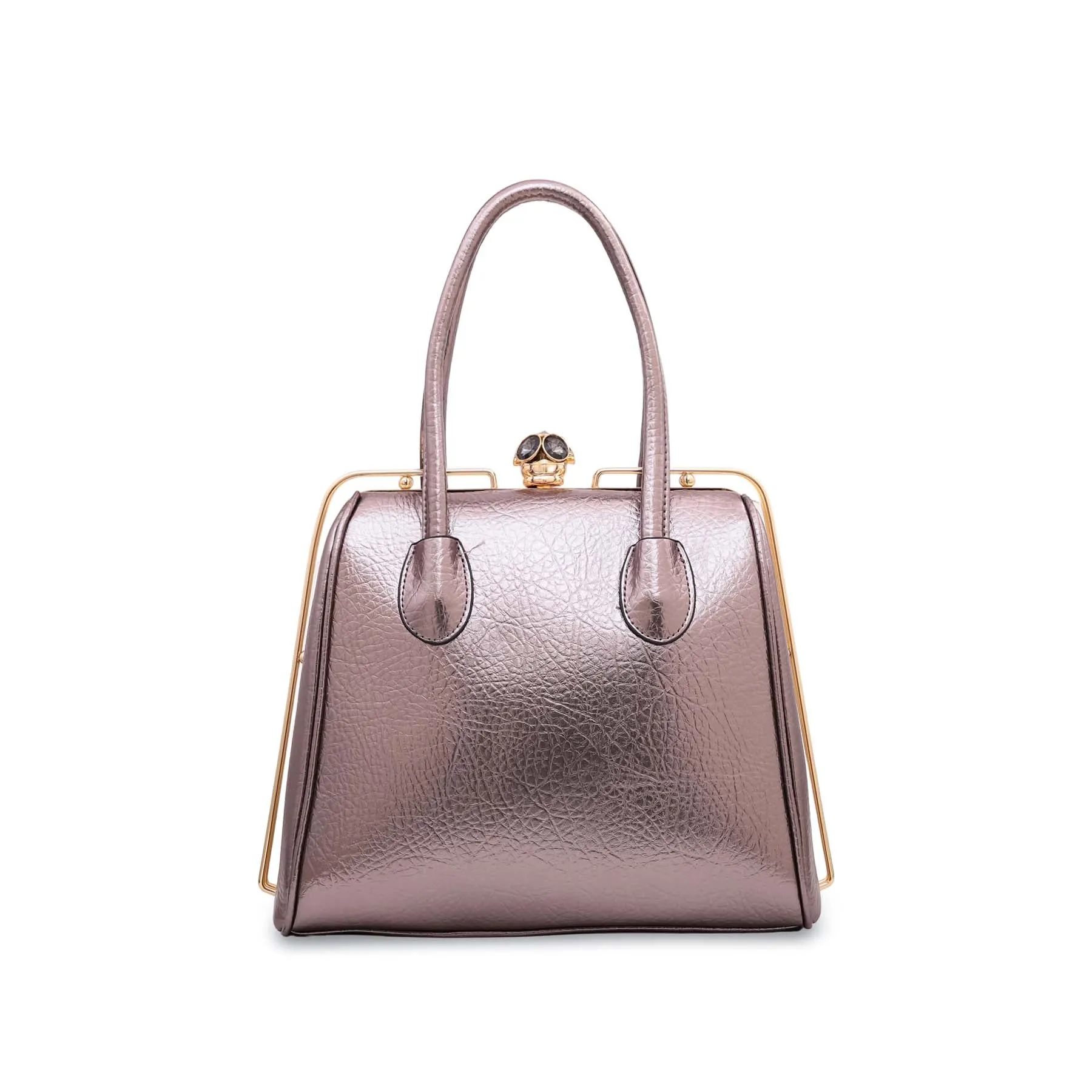 Grey Fancy Hand Bag P35835